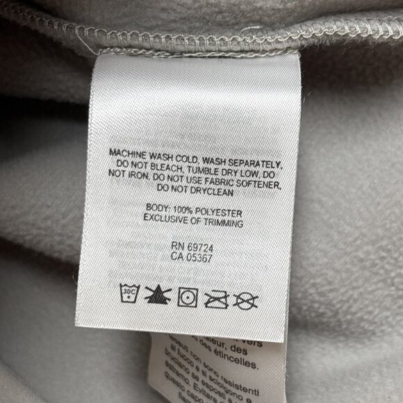 Columbia Omni Shield Jacket Mens XL Gray Ascender II Softshell Fleece Lined Zip - Picture 7 of 10